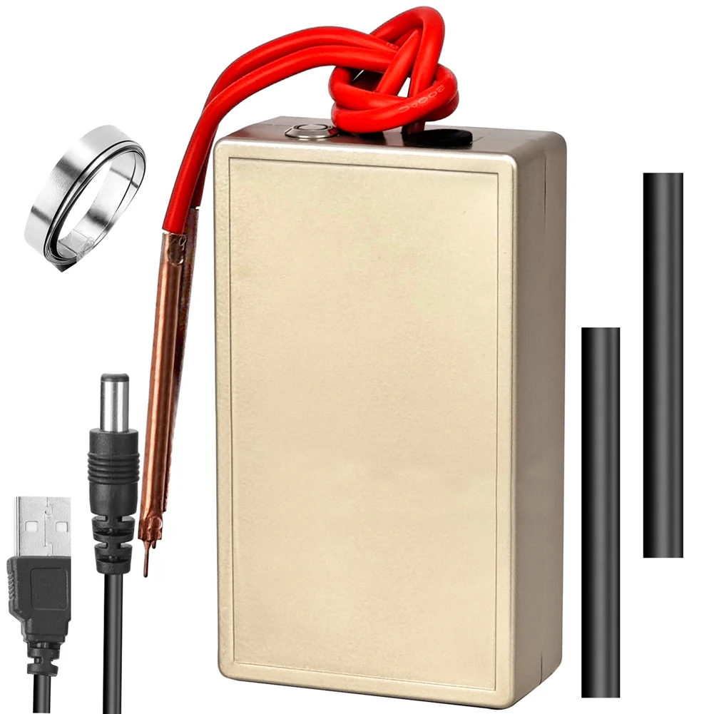 

KKMOON портативный для точечной сварки, 6-Скоростной Регулируемый мини-аппарат для точечной сварки, для сварки аккумулятора 18650, 0,1-0,15 ММ, никеле...