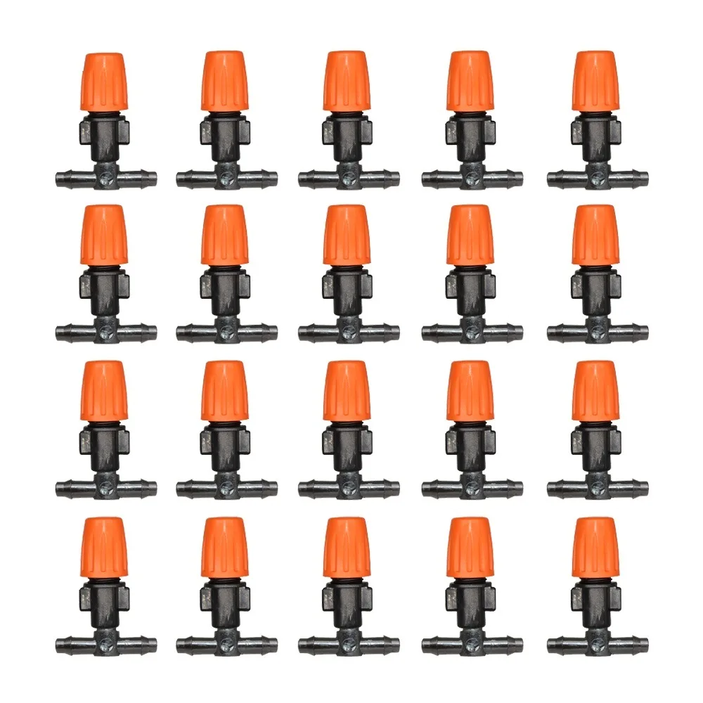 

Misting Sprinkler Adjustable Watering Sprayer Misting Nozzles Sprinkler Heads Garden Irrigation System Accessories 50pcs