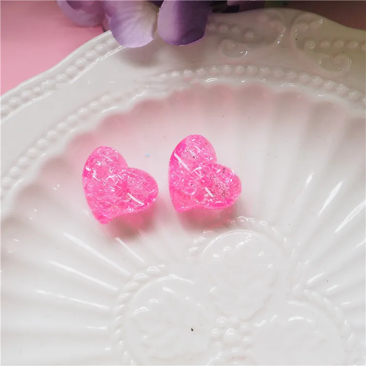 10 шт./пакет Моделирование смолы любовь конфеты играть Еда Slime комплект поставки