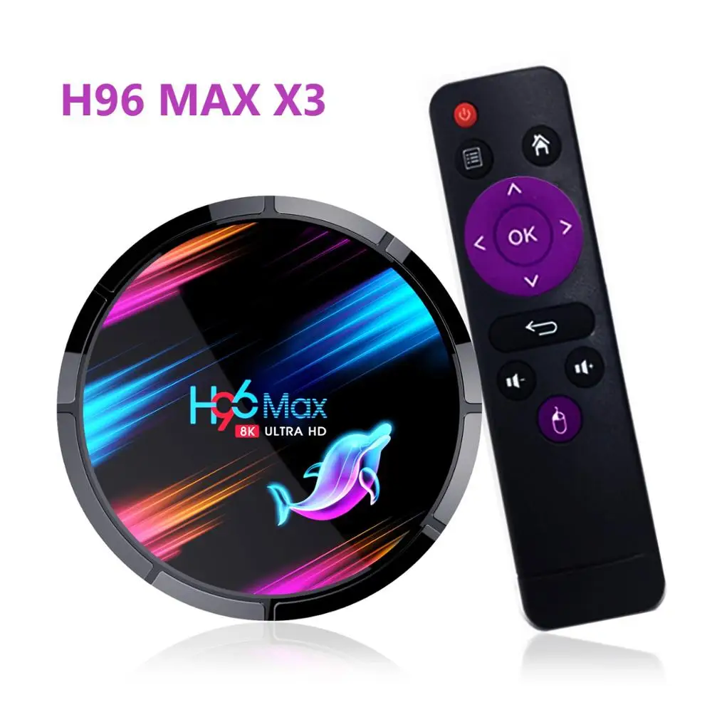 Тв-приставка H96 MAX X3 Android 9 0 1000 м 4 + 128/64 гб 2 ггц | Электроника