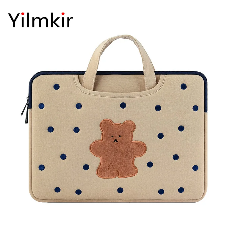 

Для MacBook Air Pro Xiaomi Dell Lenovo сумка для ноутбука 11 11,6 12 13 14 15,6 дюймов Дамский портфель Модный популярный чехол для компьютера