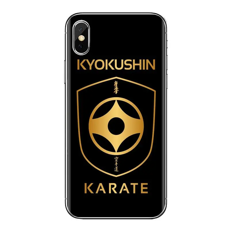 Silicone Shell Case For Samsung Galaxy S2 S3 S4 S5 MINI S6 S7 edge S8 S9 Plus Note 2 3 4 5 8 Coque Fundas Oyama Kyokushin Karate |