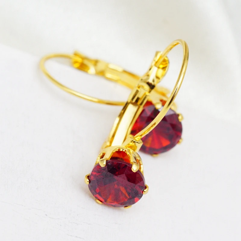 Новое поступление милые круглые серьги кольца в форме шара из нержавеющей стали