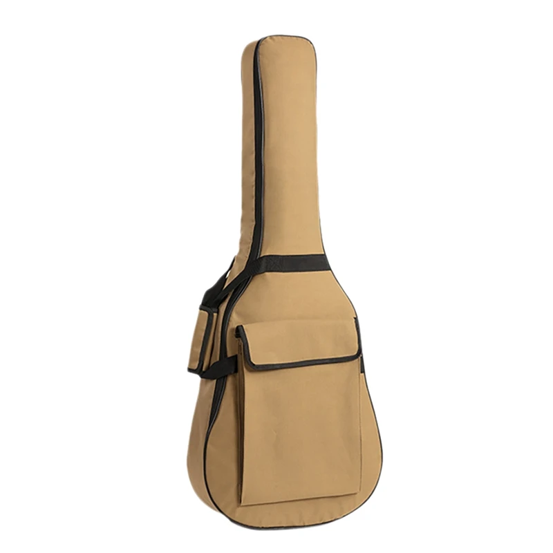 

Рюкзак для гитары 41 дюйм, сумка для акустической гитары, водонепроницаемый двойной регулируемый плечевой ремень, чехол для гитары, сумка дл...