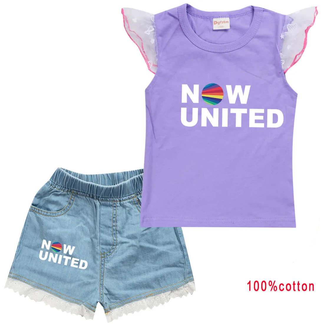 

Z&Y Fashion Now United Printing T Shirt Children Tracksuits for Baby Girls Outfits Toddler Boys Sport Suit Costume Kids Outfits