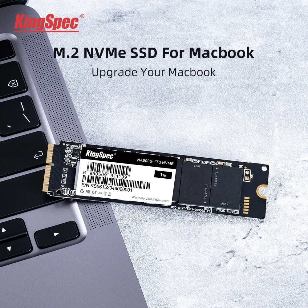 

Kingspec 256G 512G 1TB M.2 NVME PCIe SSD For 2013 2014 2015 Macbook Pro A1502 A1398 Macbook Air A1465 A1466 Solid State Disk