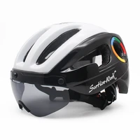 bicycle helmet for kids child road mtb mountain bike helmet with lenses goggles ultralight cycling helmets casco ciclismo 270g