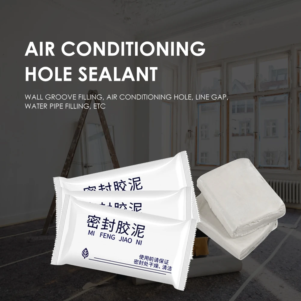 Герметик для отверстий кондиционирования стен пластилин герметик глина прочный