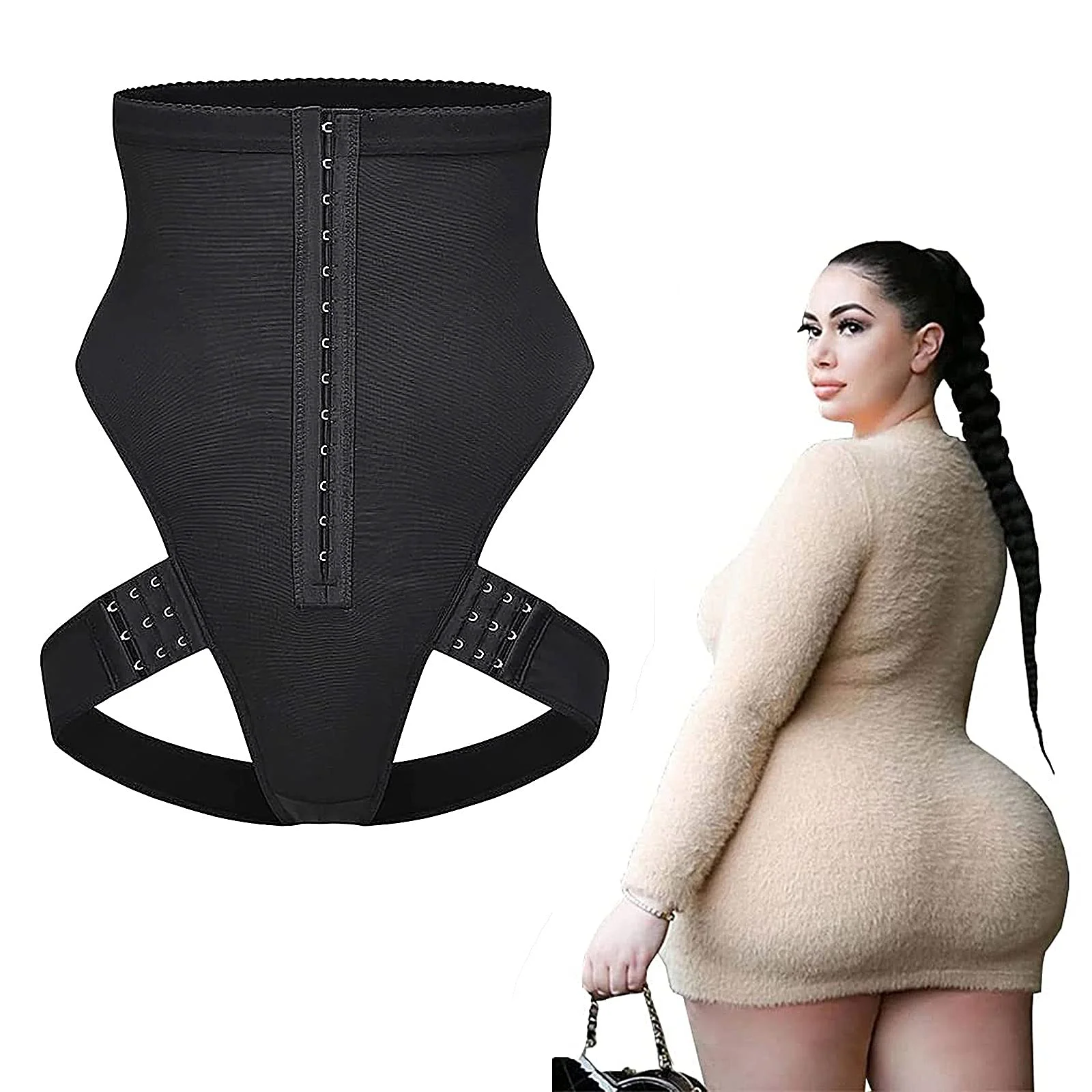 Cuff Tummy Trainer Butt Lift 100% Invisible Cuff Tummy Trainer Butt Lifting Tummy Control Shapewear Quickly Lift Hips and Waist