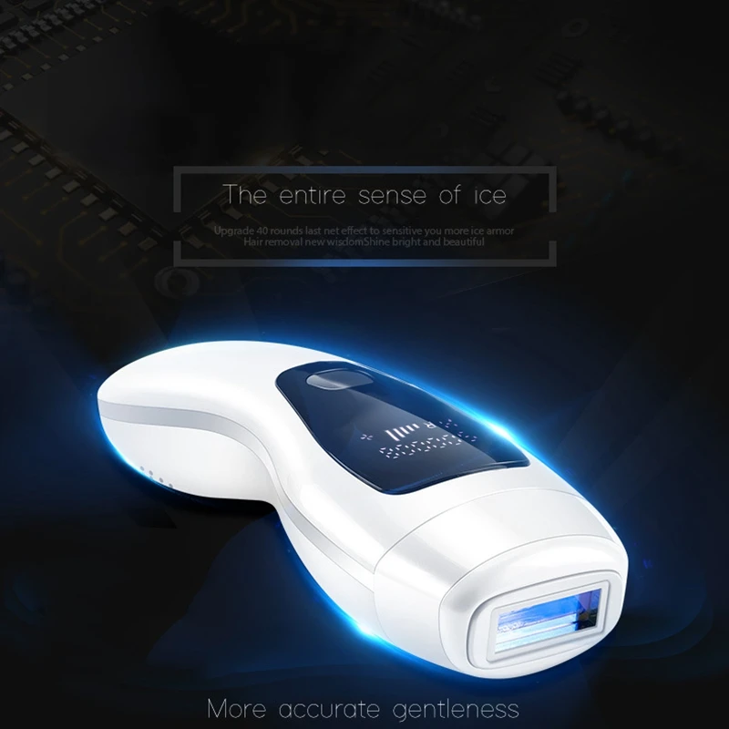 Домашний прибор для удаления волос с точки льда устройство постоянного 500 000