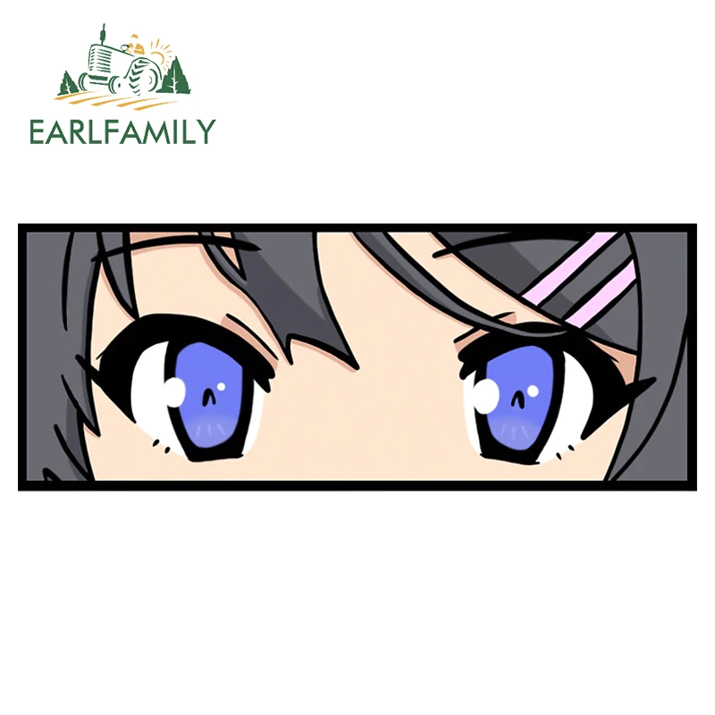 

EARLFAMILY 13 см x 5,5 см для Mai Sakurajima виниловые автомобильные наклейки автомобильные аксессуары Переводные водонепроницаемые Модные Наклейки Декор Campervan