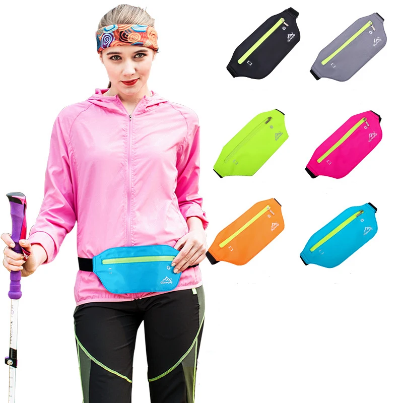 Уличная спортивная поясная сумка легкая водонепроницаемая модная для бега