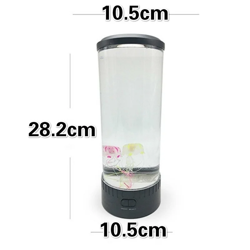 

Jellyfish Mood Table Bedside Lamp Home Room Decoration Color Changing Childen LED Night Light 7 Colors Fantasy Aquarium Hypnotic