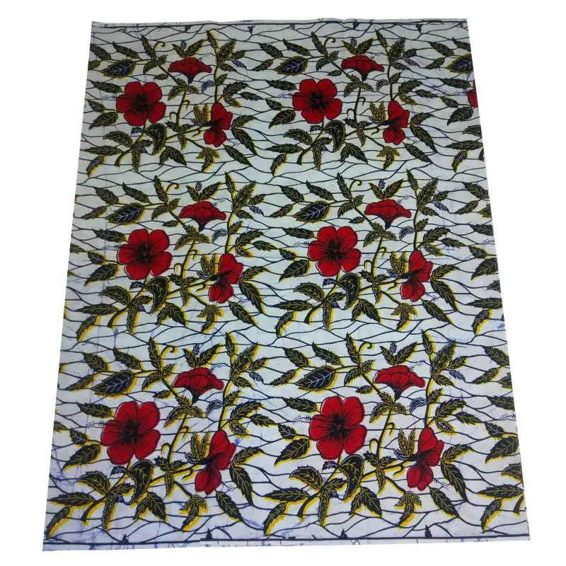 

african ankara material 6yards african clothes wax fabric african printed 100% cotton real soft wax fabric for women dress 0032