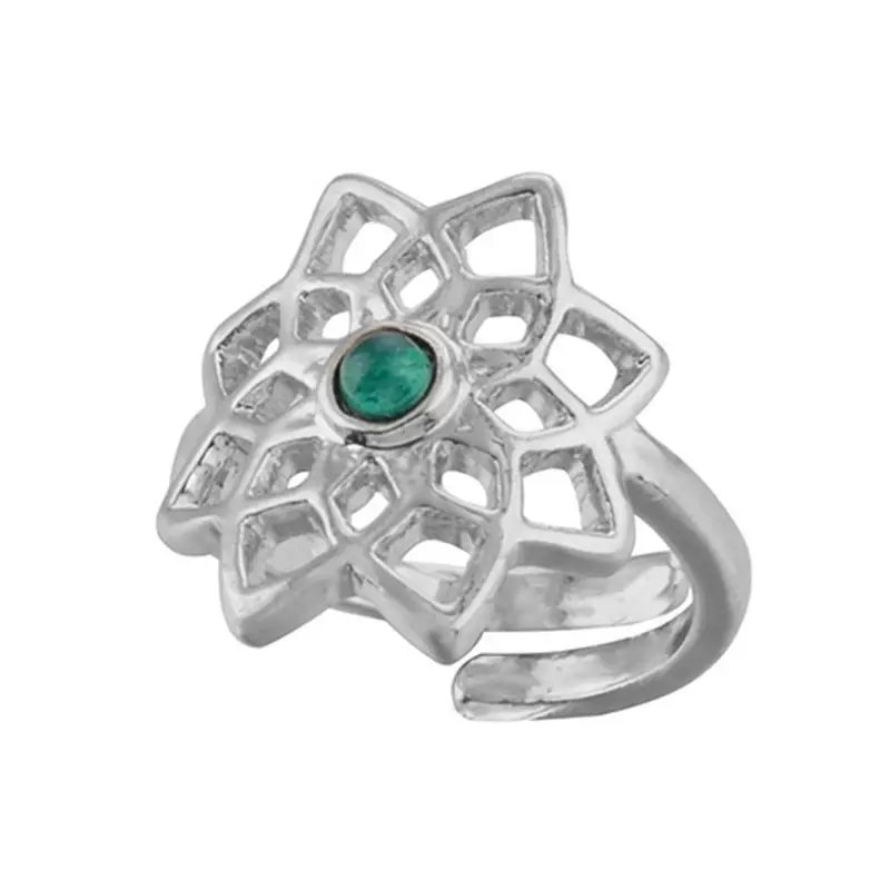 1 шт. модные регулируемые кольца с открытым носком и золотыми подвесками в форме