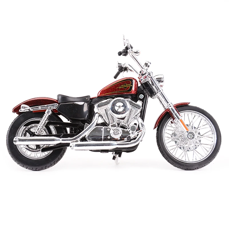 Maisto 1:12 для Harley Davidson 2012 XL 1200V семьдесят-две литые автомобили коллекционные хобби |