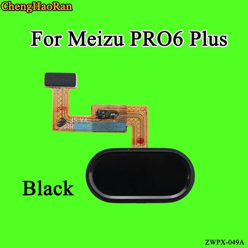 ChengHaoRan 1pcs For Maizu Pro 6 plus Fingerprint scanner Sensor Home Return Key Menu Button Flex Cable Ribbon | Мобильные телефоны