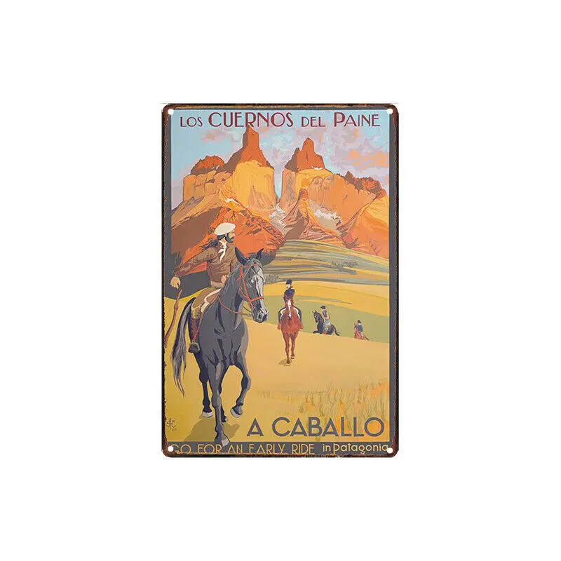 

Metal Tin Sign los cuernos del paine Bar Pub Home Vintage Retro Poster Cafe ART