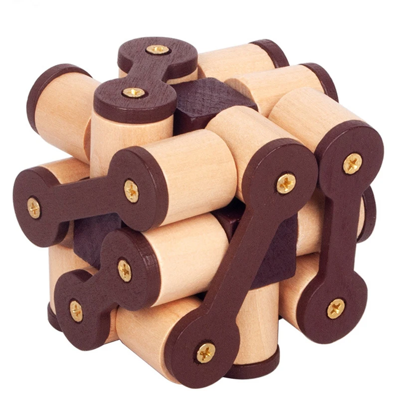 Luban Lock Toys деревянная игра головоломка для детей взрослые Развивающие игрушки