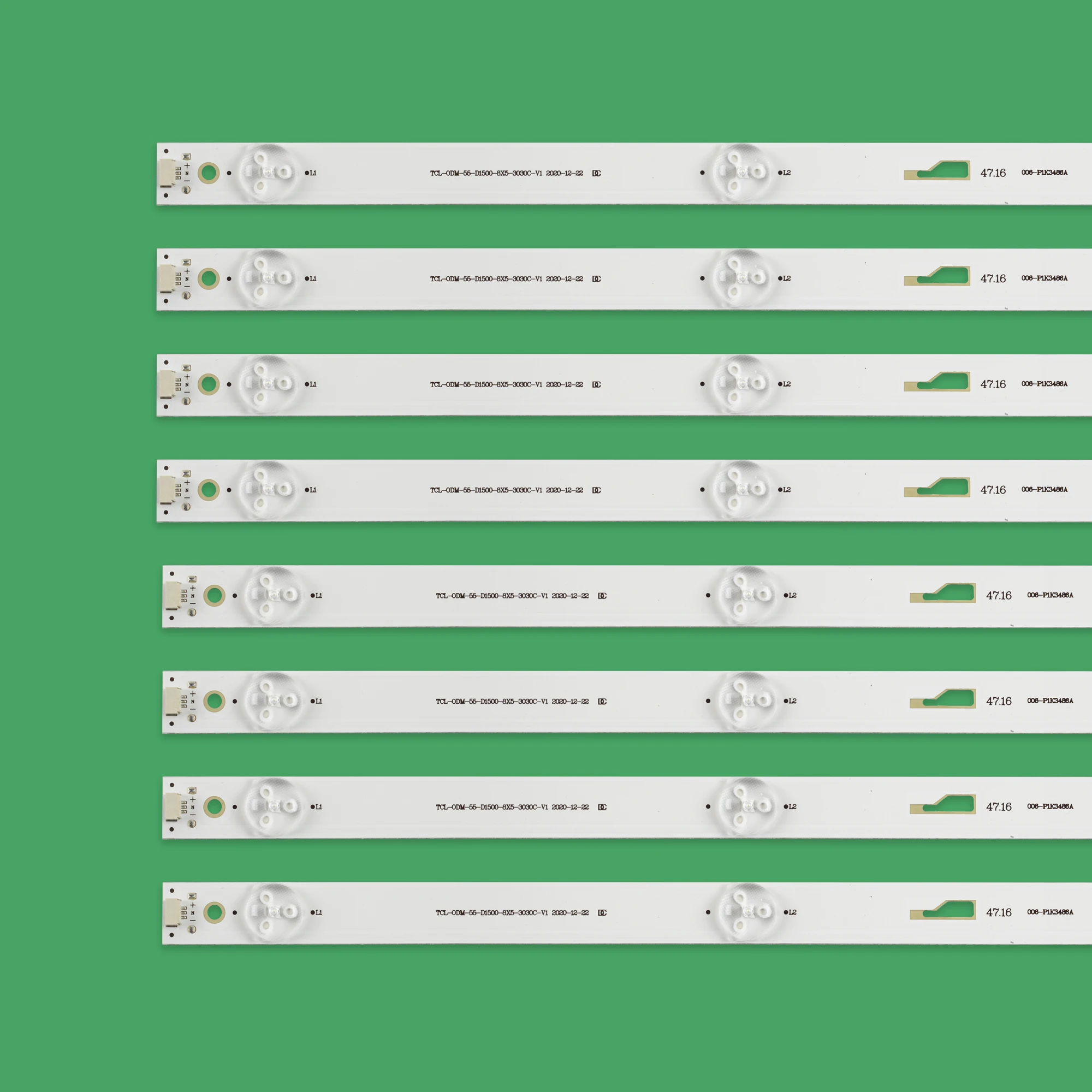 8 шт Светодиодные ленты 5 подвесной светильник для TCL_ODM_55_D1500_8 * 5_3030C YHF-4C-LB550T-YHA 55U36EBC