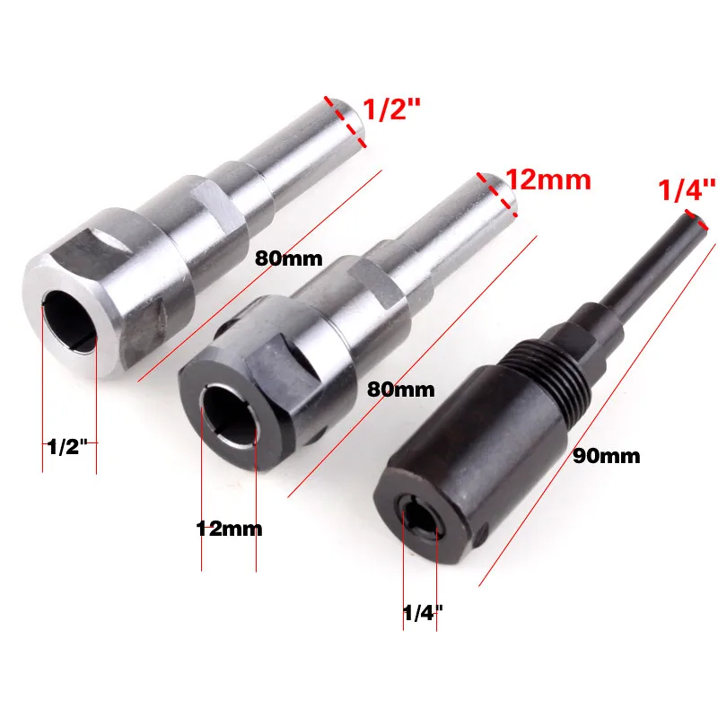 1 шт. удлинитель для гравировального станка хвостовик 1/4 дюйма 8 мм 12 1/2