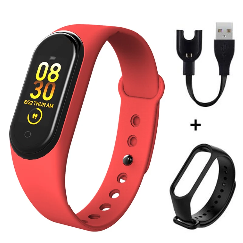 D M4 Smartband фитнес трекер Smartwatch активности браслет Bluetooth водонепроницаемый монитор артериального давления для мужчин и женщин - Цвет: D