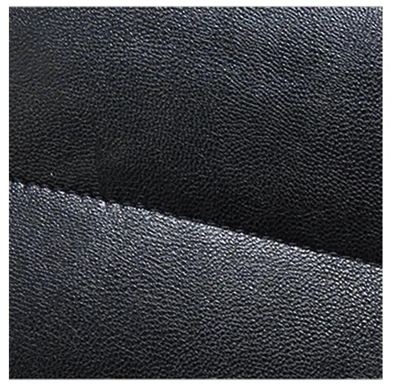 Осенняя Черная куртка из искусственной кожи мужское зимнее плотное теплое