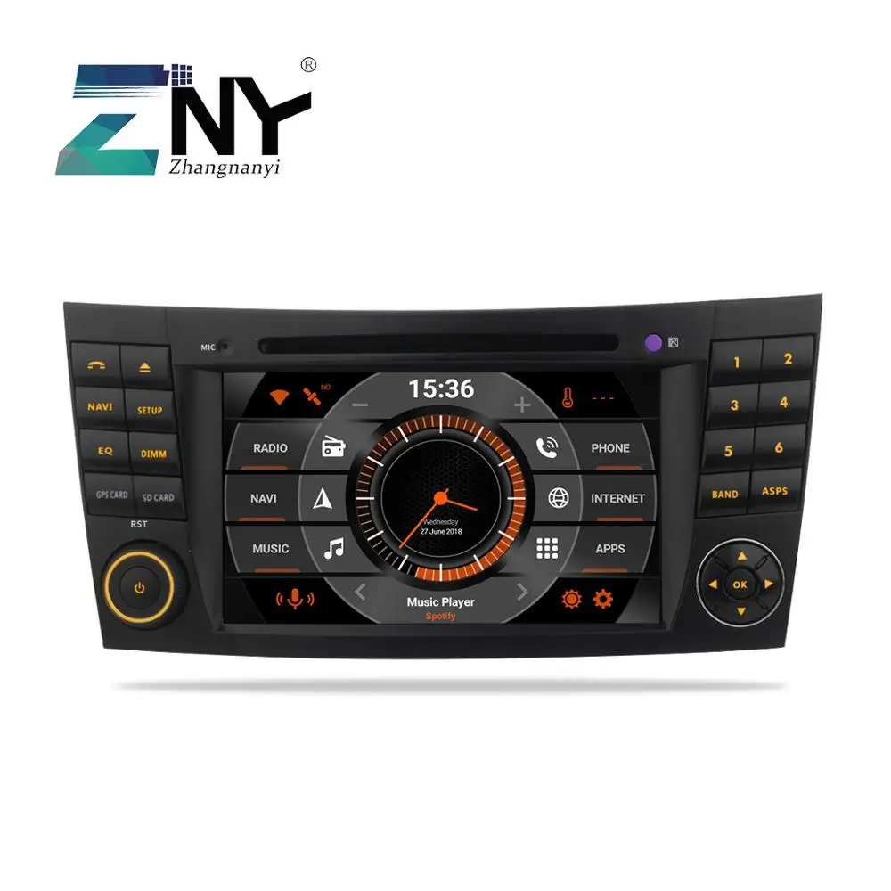 7 &quotips Android 8 Автомобильный DVD 2 Din Авто Радио для Benz E Class W211 E200 E220 E300 E350 мультимедиа FM