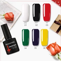 50 hot sale 10ml quick drying nail color coat multiple colors top quality varnish semi permanent gel nail polish for manicure