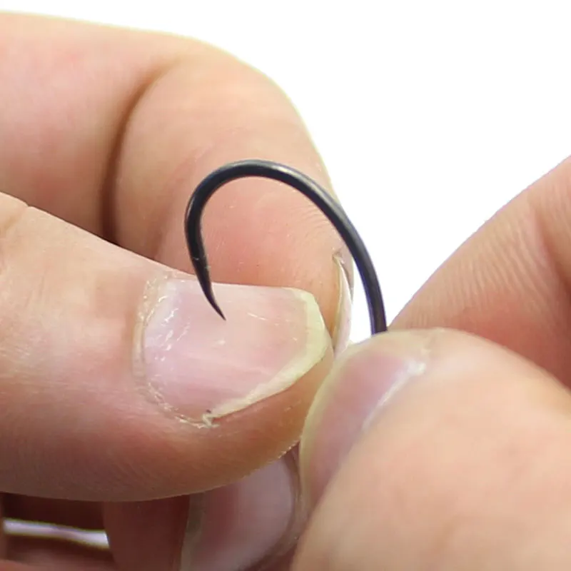 30 шт. рыболовные крючки из высокоуглеродистой стали с ПТФЭ покрытием | Спорт и