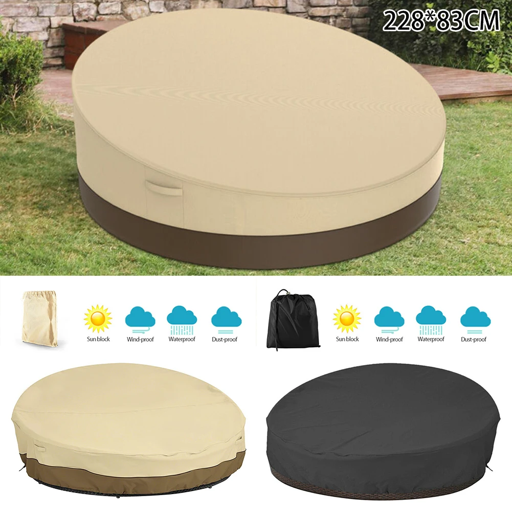 

1*Household Dust Cover Lounge Sofa Cover Garden Day Bed Sun Waterproof Outdoor Covers Practical Durable