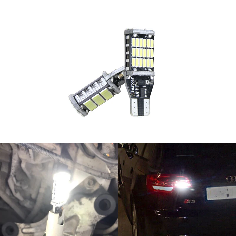Для Audi A3 8P 8PA 8P7 Sportback Convertible 04 13 T15 W16W без ошибок светодиодный резервный светильник