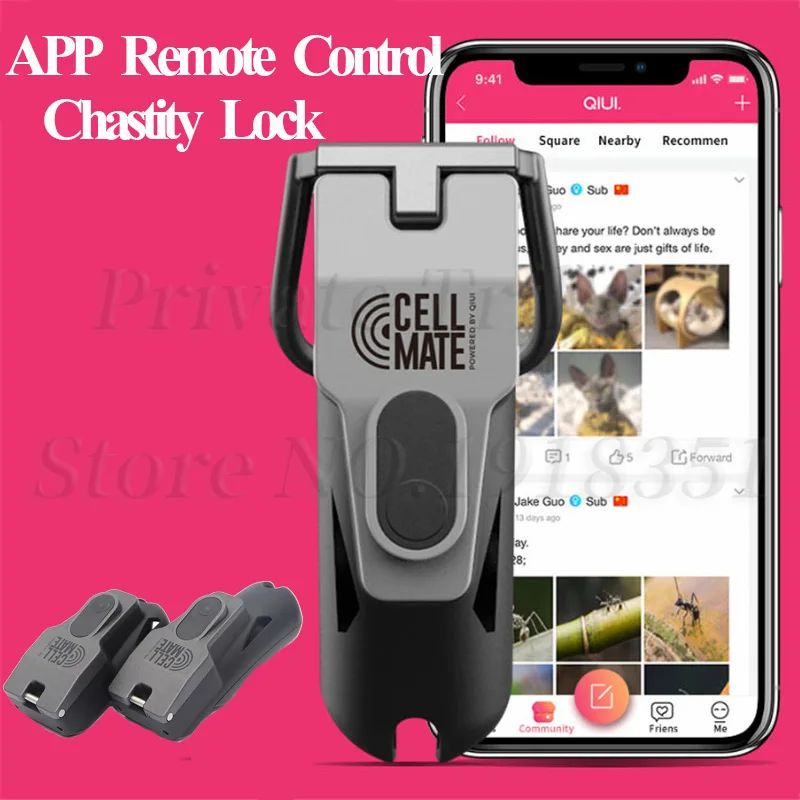 QIUI новые ключа дизайн пенис целомудрие замок кольцо для пениса длинный/короткие