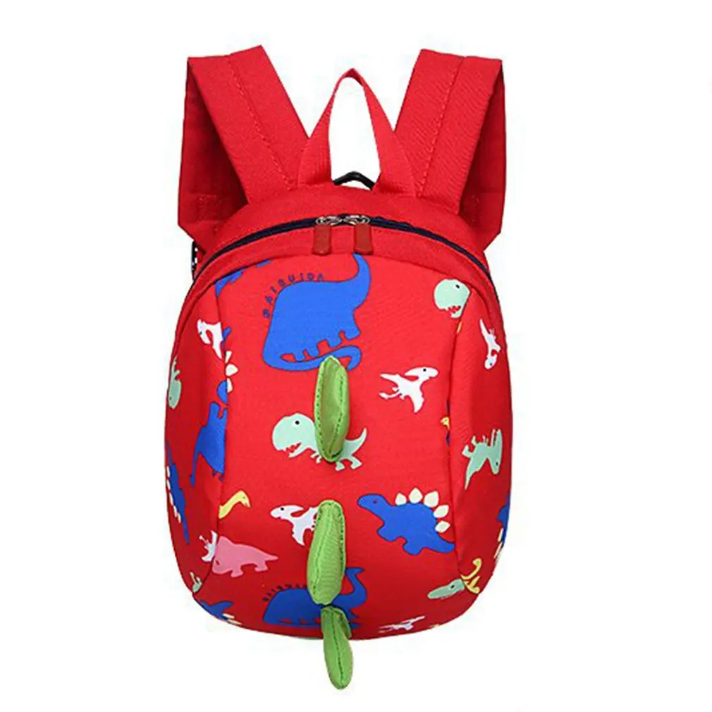 

Детский рюкзак с мультипликационным принтом динозавра с защитой от потери детский легкий рюкзак с двойной застежкой-молнией школьная сумк...