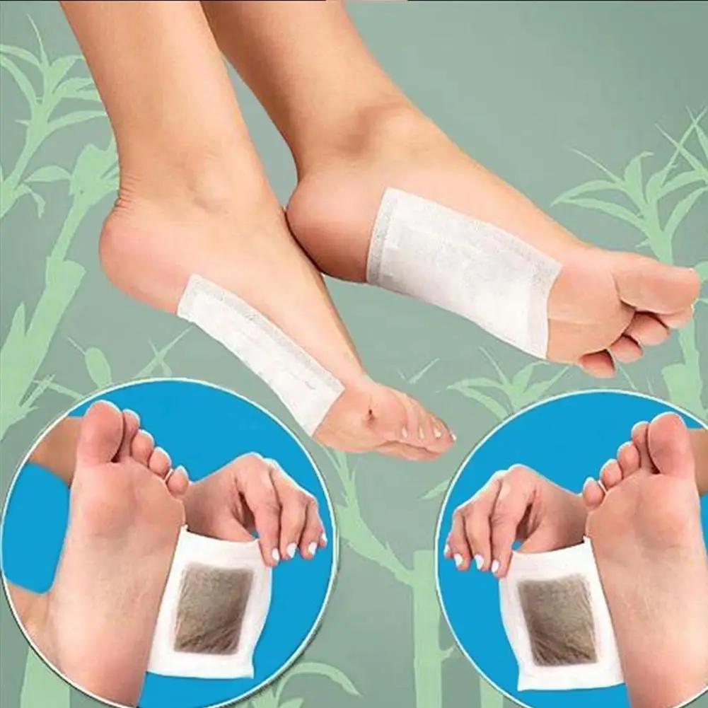 Детоксикационные накладки для ног против отеков имбиря потери веса травы