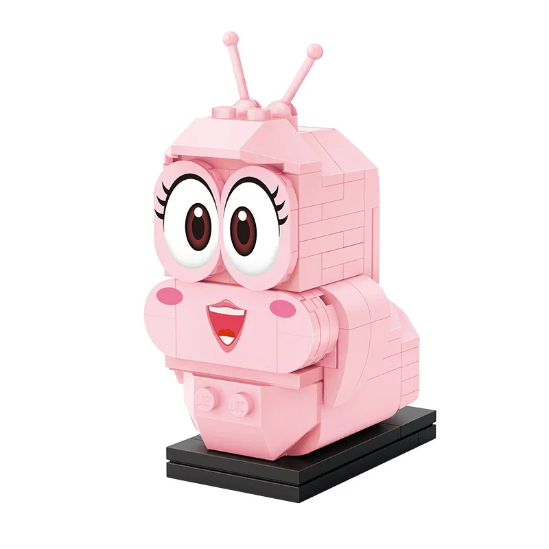 Новинка LOZ забавные мультяшные животные червь Алмазный Мини-конструктор личинка