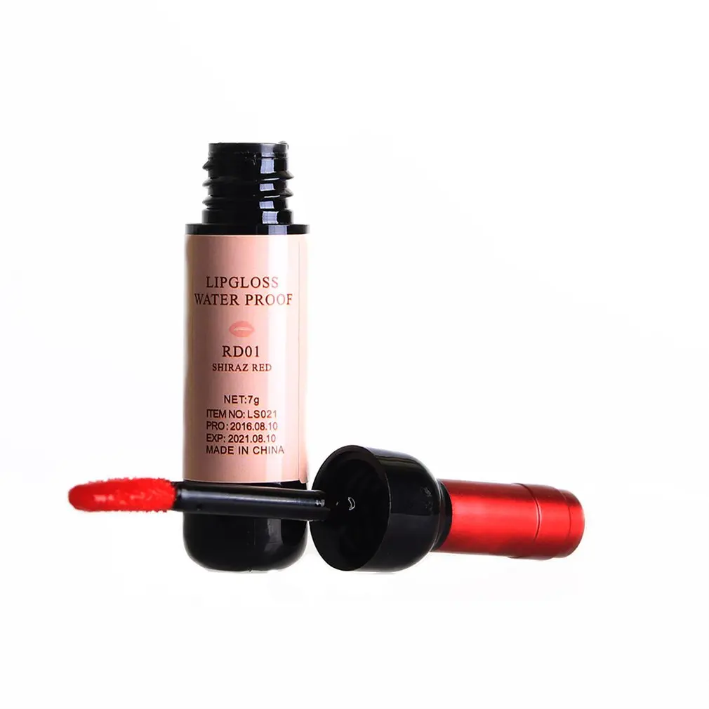 Красное вино жидкость для губ 24 штук в штучной упаковке стойкий увлажняющий