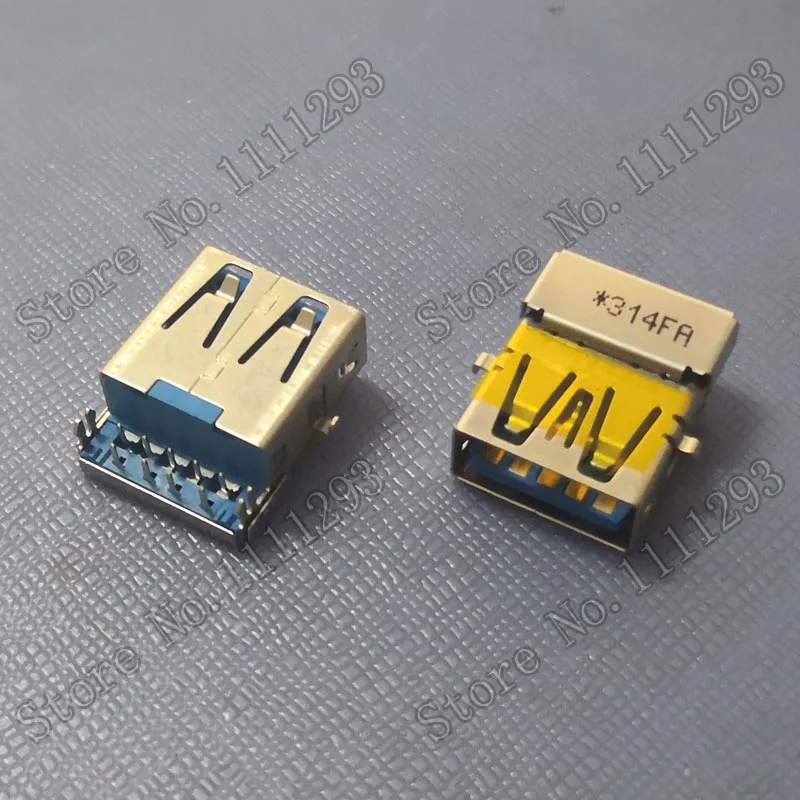 10 шт./лот 3 0 usb-коннектор с портом Jack для разъема Asus N55SF N55SL N75SF N56V N56VM G75 G75V X75VD Acer 4750 4752