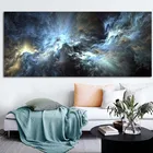 Плакат Ван художественный скандинавский синий черный облако пейзаж картина маслом абстрактная картина на холсте настенное искусство для гостиной домашний декор