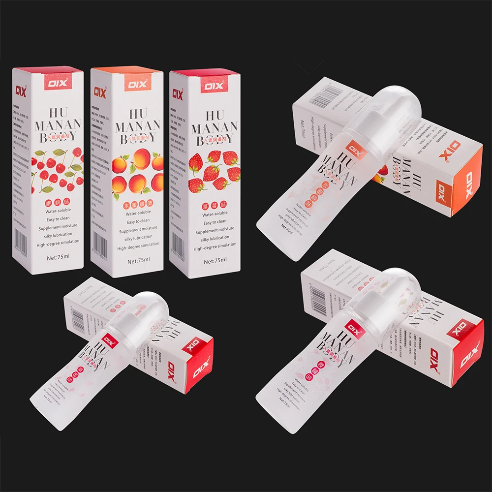 75 мл/бутылка лубрикант для анального и вагинального секса с ароматом