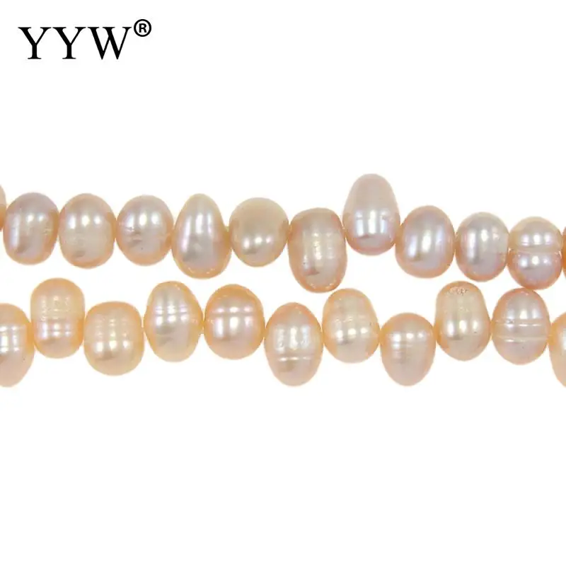 

10 шт./пакет из искусственного пресноводного жемчуга в стиле барокко бусины смешанных Цвета Класс 6-7 мм 0,8 мм для DIY браслет ожерелье ювелирны...