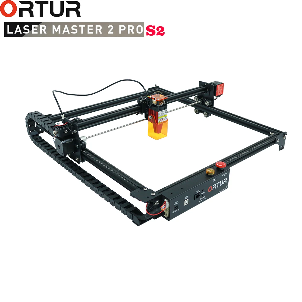 Ortur Laser Master 2 PRO S2 LU2-10A10W High Power Laser 40x40cm Large Engraving Area Fast Speed High Precision Woodworking Tools