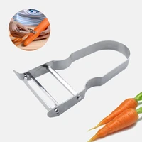 1 pc stainless steel vegetable fruit peeler food peeling tool potato peeler kitchen bar supplies multi function vegetable peeler