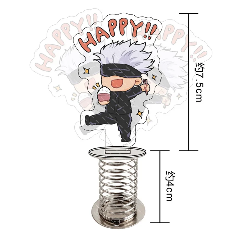 

Anime Jujutsu Kaisen Figure Spring Toy Itadori Yuji Fushiguro Megumi Kugisaki Nobara Action Figurine Anti-stress Toys for Adult