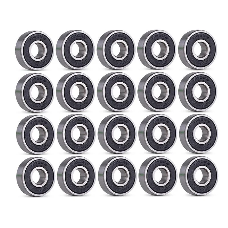 

20PCS 608RS- ABEC-9 Precision Skateboard Bearings Skateboard Bearings Scooter Bearings Roller Skate Bearings