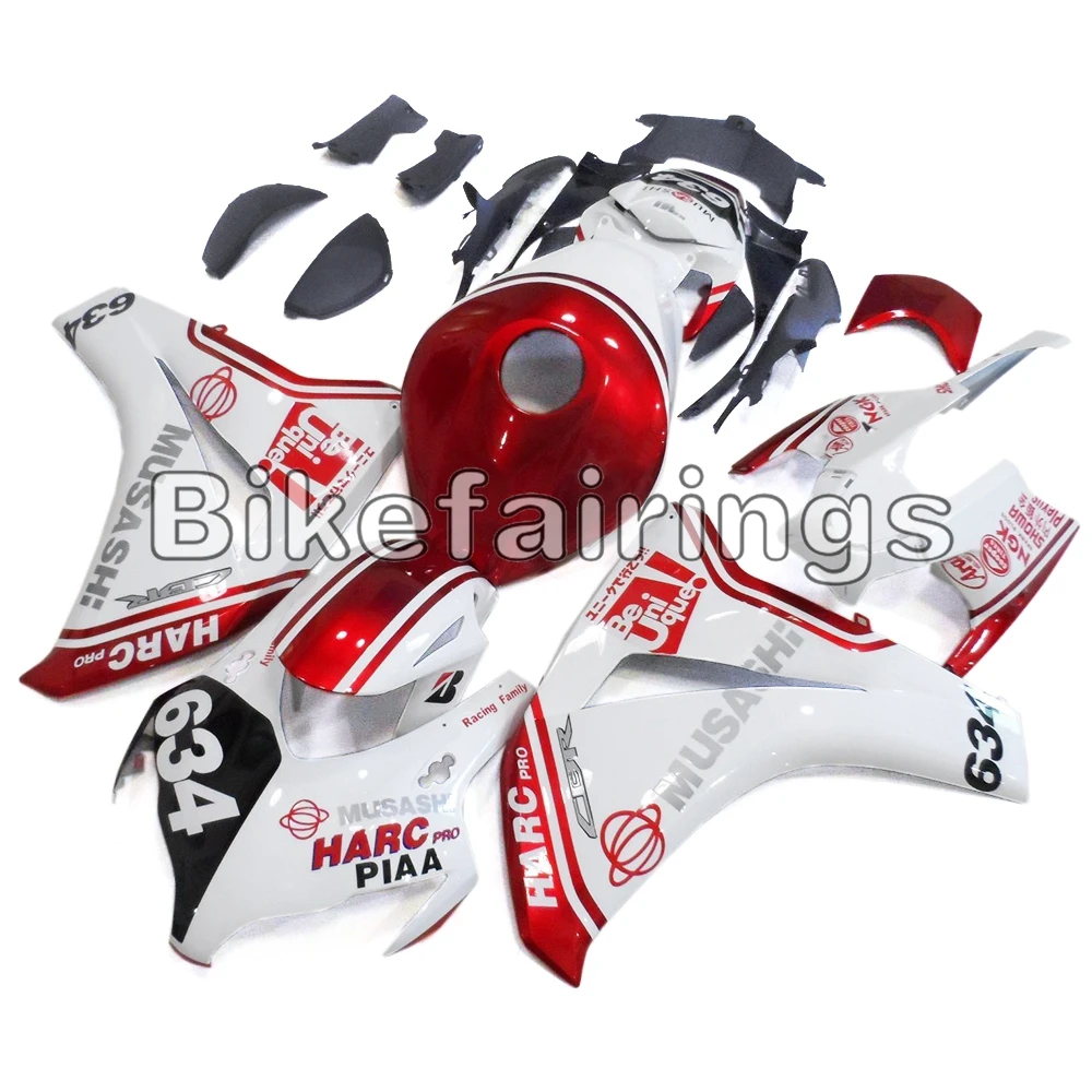 Для Honda CBR1000RR 2008 2009 2010 2011 08 11 крышки обтекателей мотоциклов CBR1000 RR Sportbike Candy красный