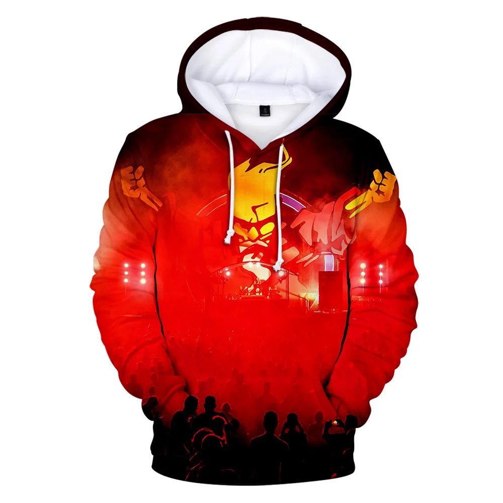 

Classic Thunderdome Music Festival Logo Cool Streetwear Hoodies Sweatshirt Sport 3D Hip Hop Hooded Full Pullovers