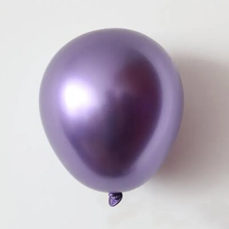 Латексные шары 50 шт./упаковка 5 дюймов золотого серебряного цветов цвета металлик