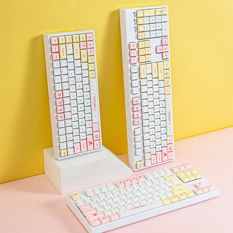 

Клавиатура Механическая Keycool Macaron с 84/87/104 клавишами, RGB