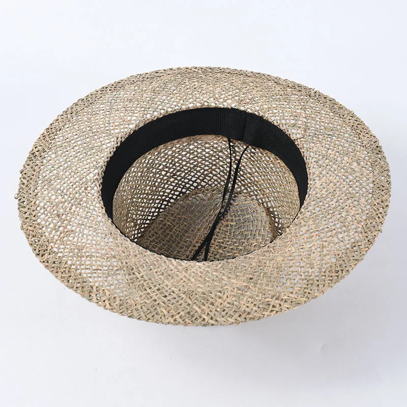 

Fashion Breathable Green salty grass Beach Sun Hats For Women Hat Cool Ladies Summer sun straw Hat